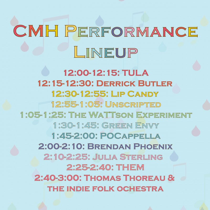 CMH 2018 Lineup