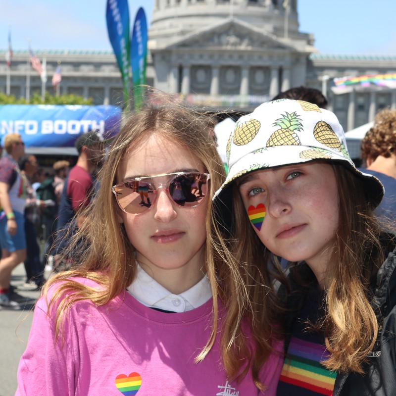 Twins at San Fran Pride