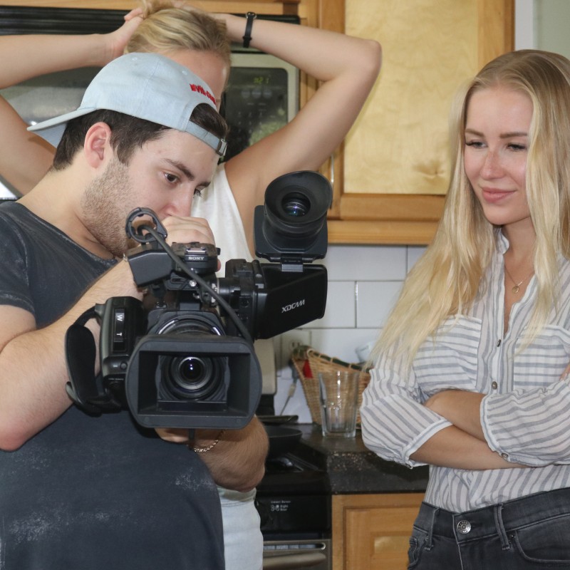 "A Broken Melody" Set Photo – Camera