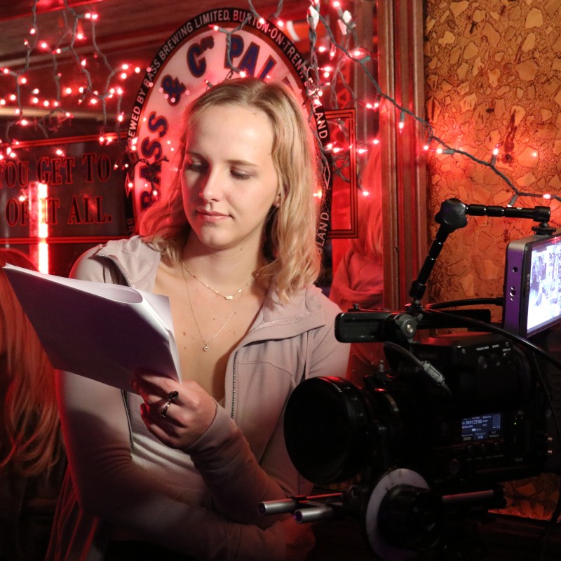 "If Lost, Return To" Set Photo – 1st AD