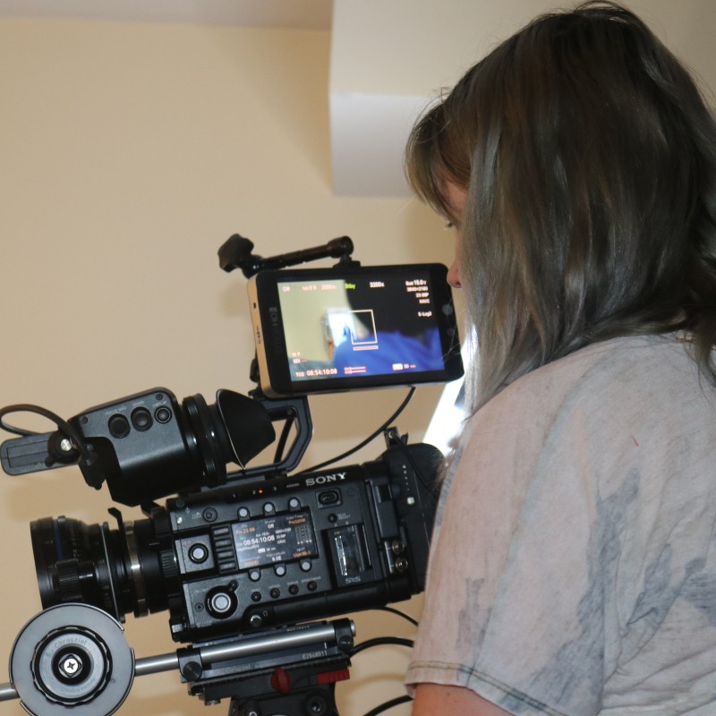 "If Lost Return To" Set Photo – Director of Photography