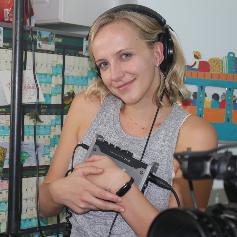 "If Lost Return To" Set Photo – Sound Mixing